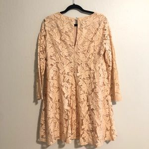 Blush Lace Dress